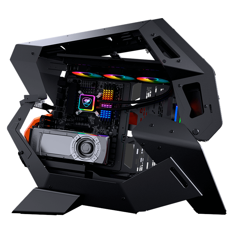 Case Gaming Cougar Conquer 2 Vidrio Templado Full Torre ATX (Sin Fuente)