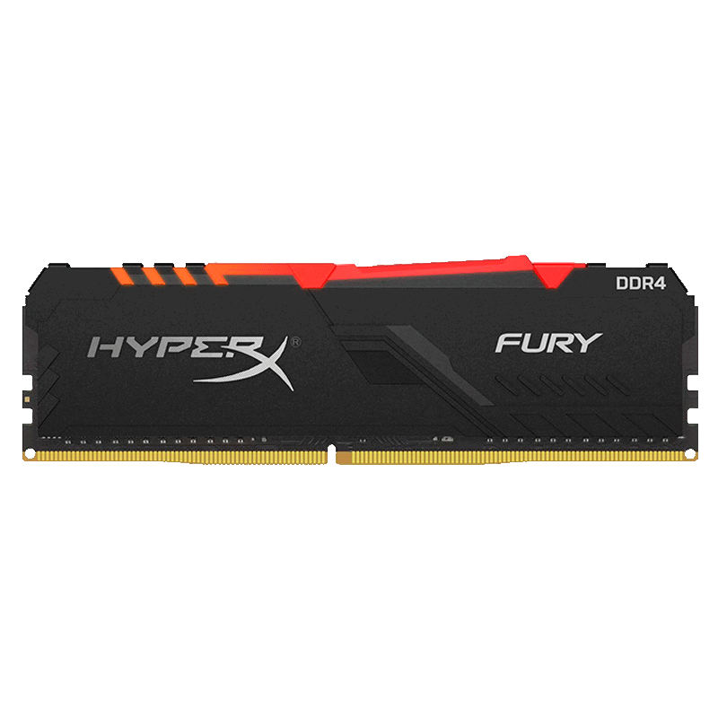 Memoria DDR4 DIMM 16GB Kingston HyperX Fury RGB 2666MHz CL16
