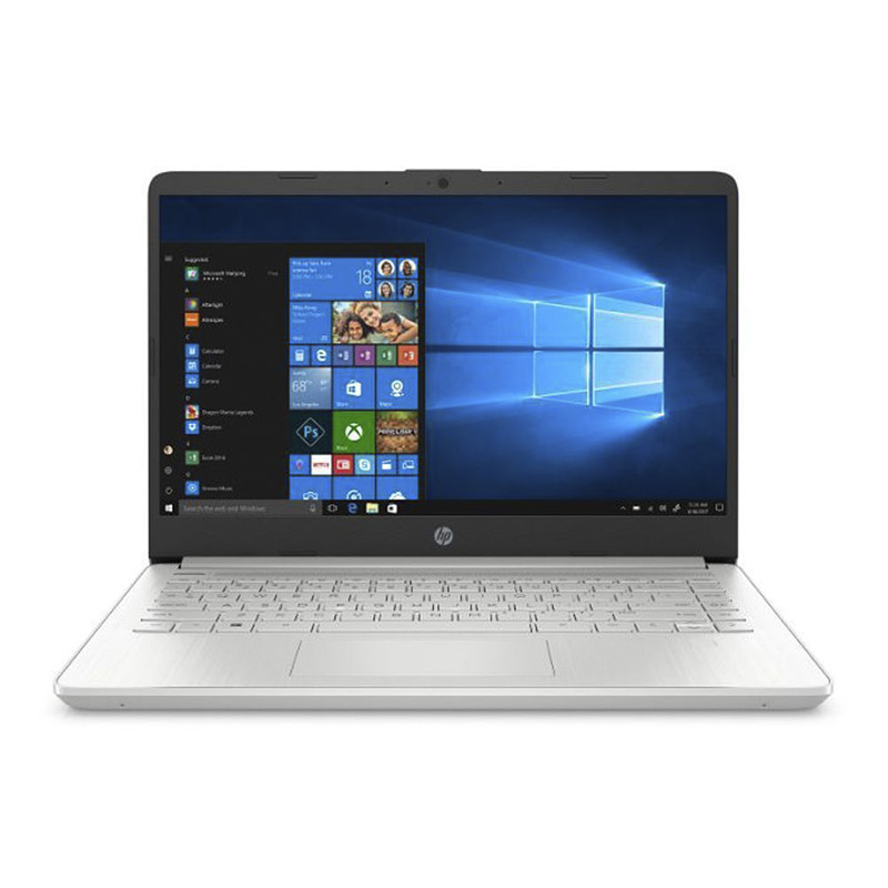 Laptop HP 14-dq2055wm 14" i3-1115G4 4GB RAM 256GB SSD Plateada W10 Home S Teclado Ingles