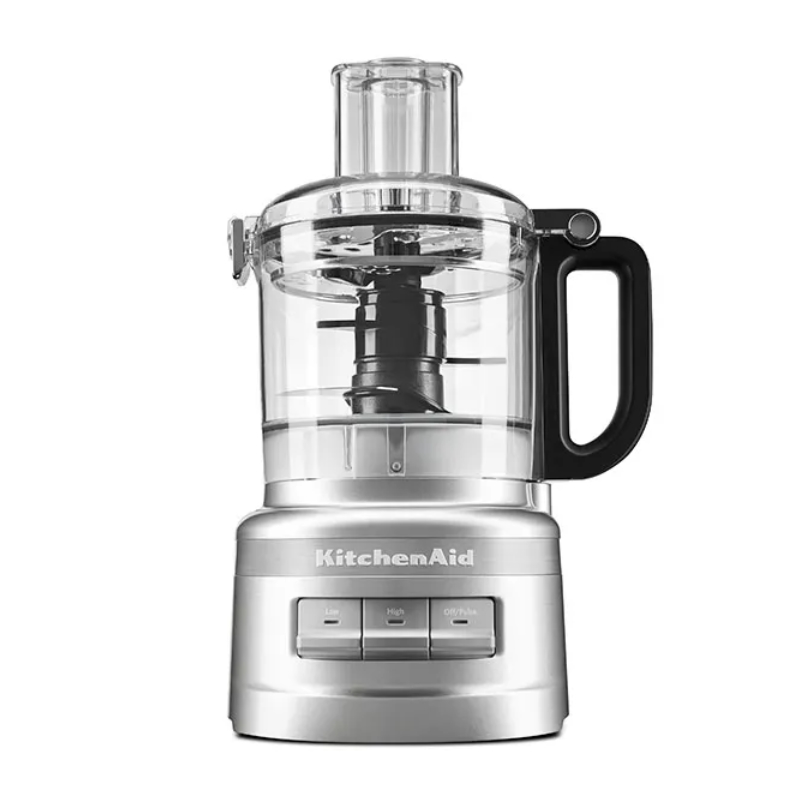 Procesador de Alimentos KitchenAid 7 Tazas 3 Velocidades Plateado