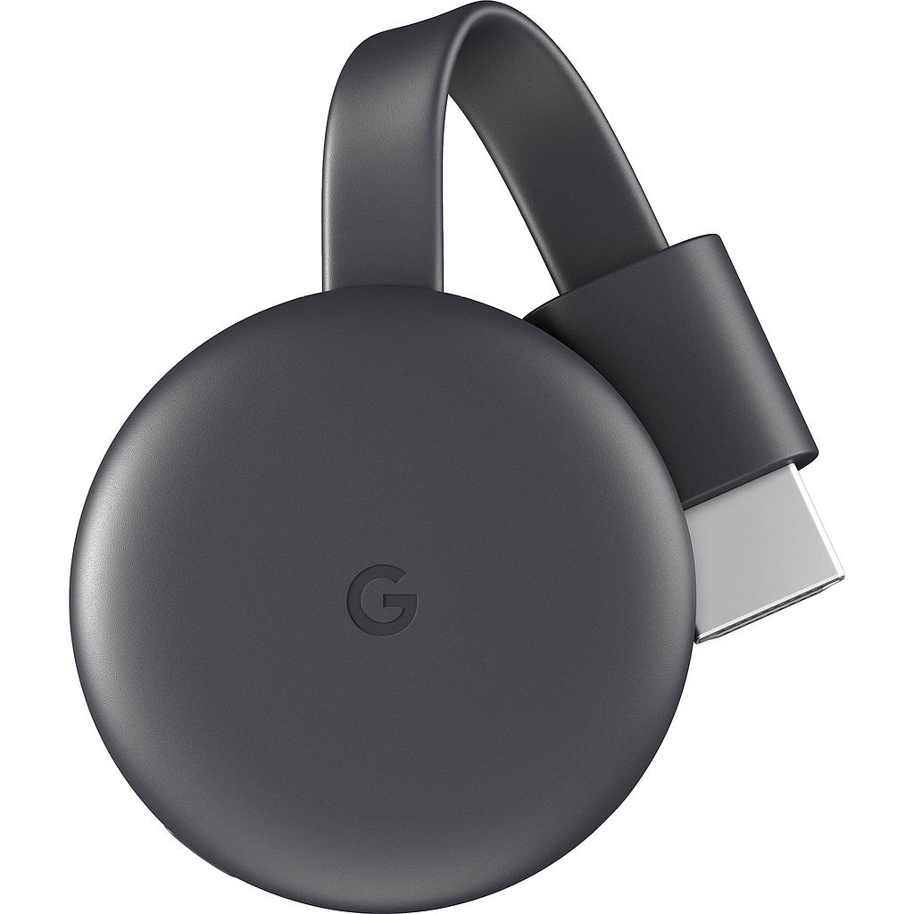 Dispositivo Google Chromecast Streaming y Video FullHD 3ra Gen 1080p HDMI Wi-Fi