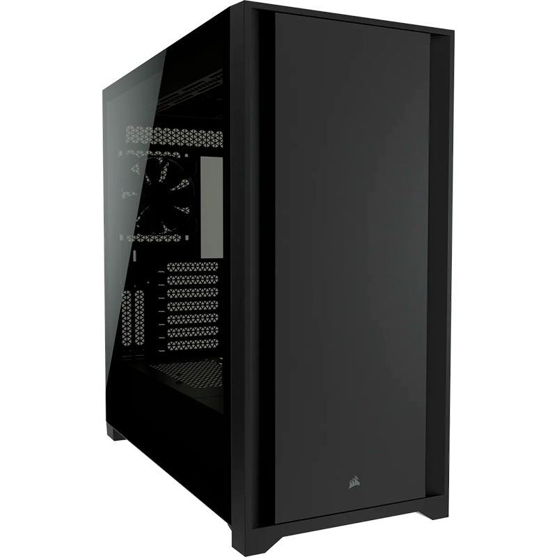 Case Gaming Corsair 5000D Media Torre Vidrio Templado ATX  Negro (Sin Fuente)