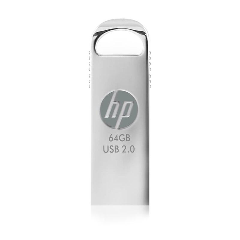 Memoria USB HP 64GB v206w Metálica 2.0