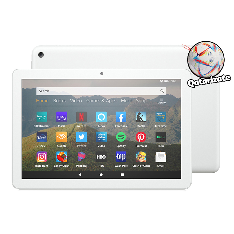 Tablet Amazon Fire HD 8 2020 8" 2GB RAM 64GB Interna 10ma Gen Blanco Wi-Fi BT