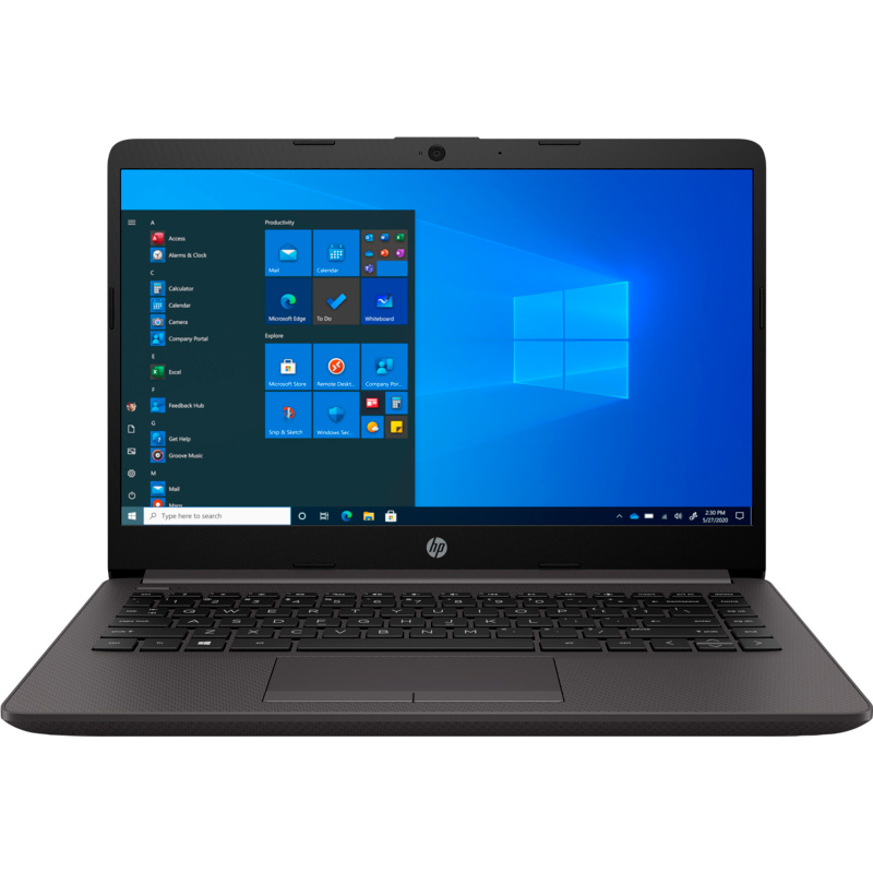 Laptop HP 14" 15-gw0501la AMD Athlon 3020E 4GB RAM 128GB SSD W10 Home Negro Teclado Español