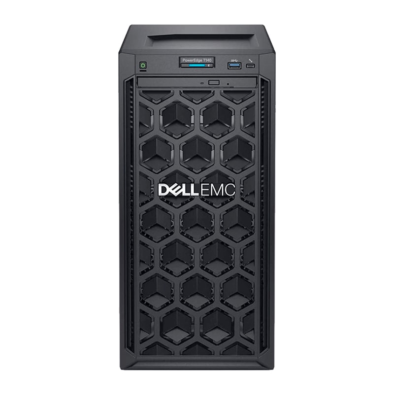 Servidor Dell PowerEdge T140 Intel Xeon E-2226G 3.4GHz 8GB RAM 1TB HDD 365W 1 Año Garantía ProSupport NBD en Sitio