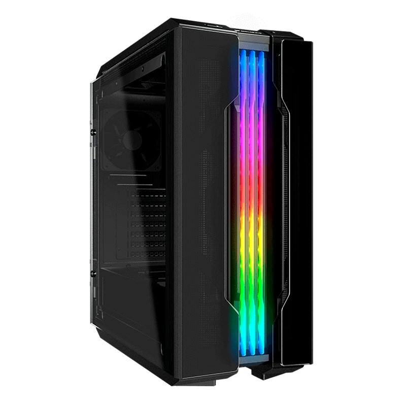 Case Gaming Cougar GEMINI T PRO Negro Vidrio Templado Media Torre ATX (Sin Fuente)