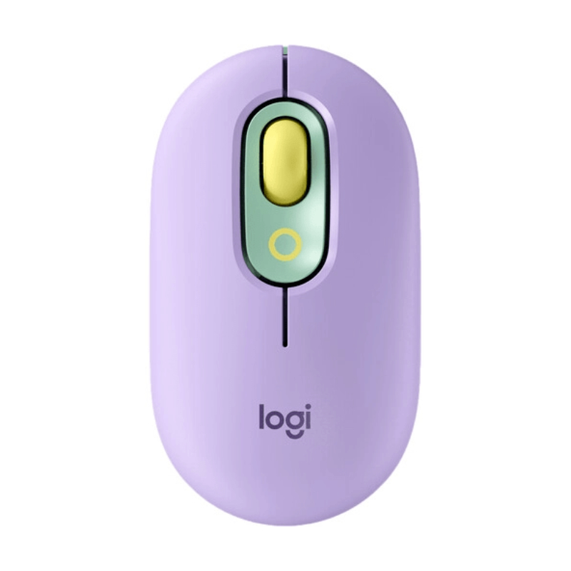 Mouse Inalámbrico Óptico Logitech POP 4000DPI 4 Botones Daydream Menta