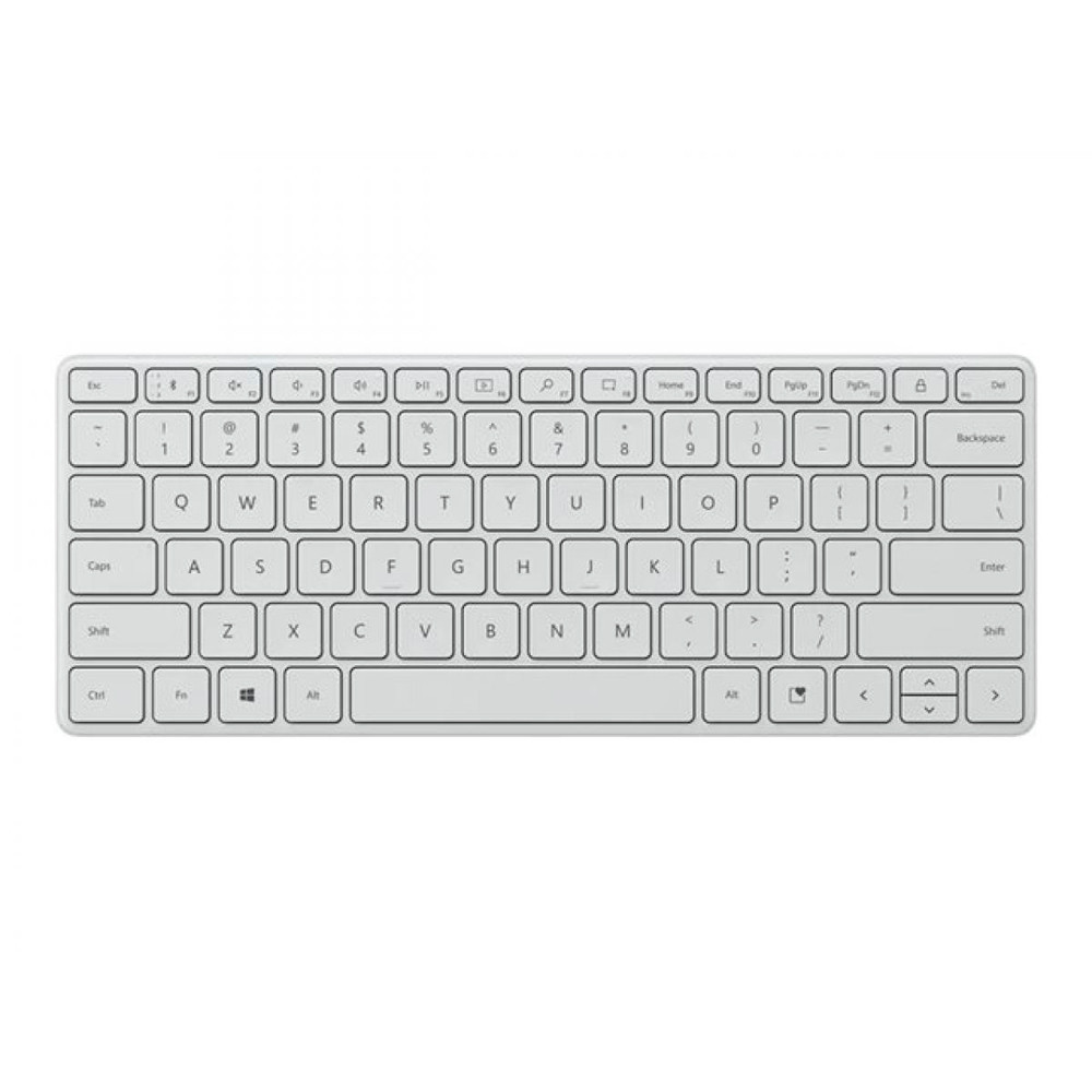 Teclado Bluetooth Microsoft Compact Glaciar Español