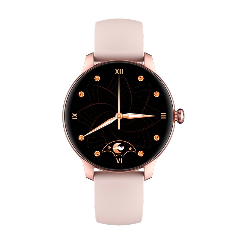 SmartWatch Molvu F6 Gold/Rosado