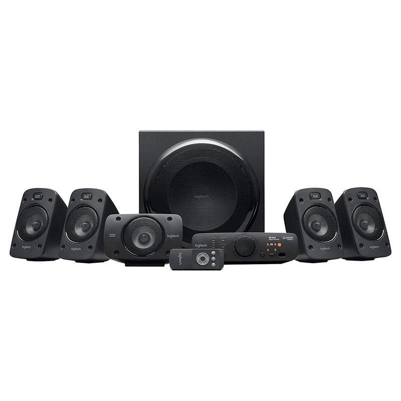 Bocina 5.1 Logitech SURROUND SOUND Z906 (AMR) 1000W Negro