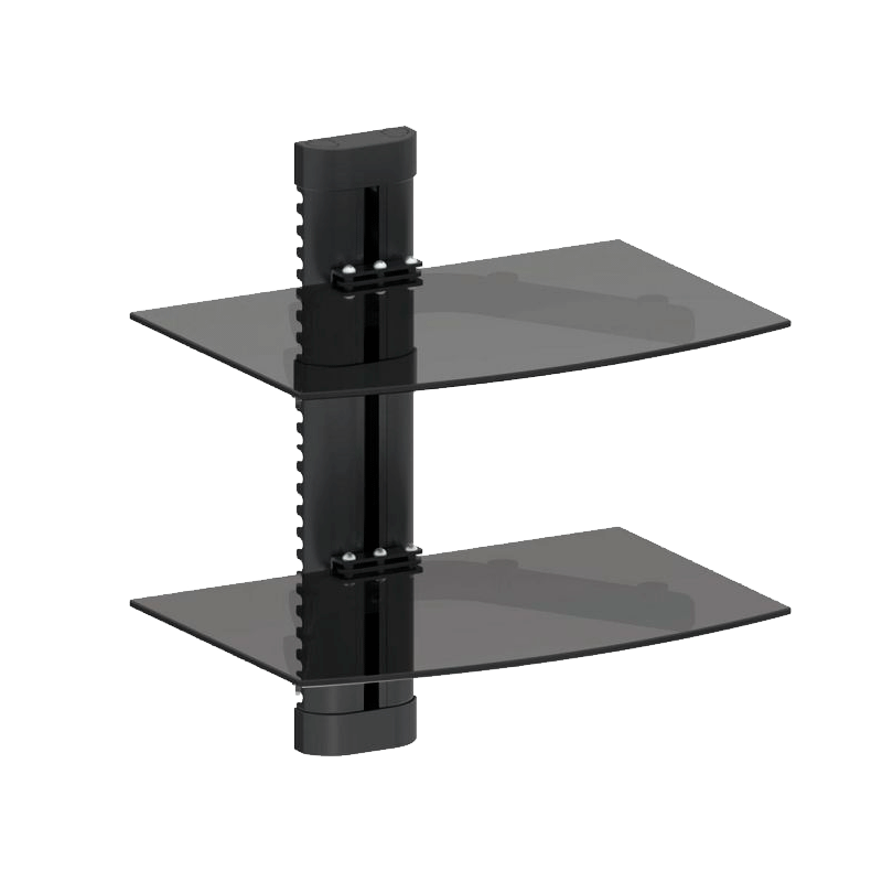 Bracket Argom Tipo Base Dual Stand Vidrio Templado ARG-BR-8222