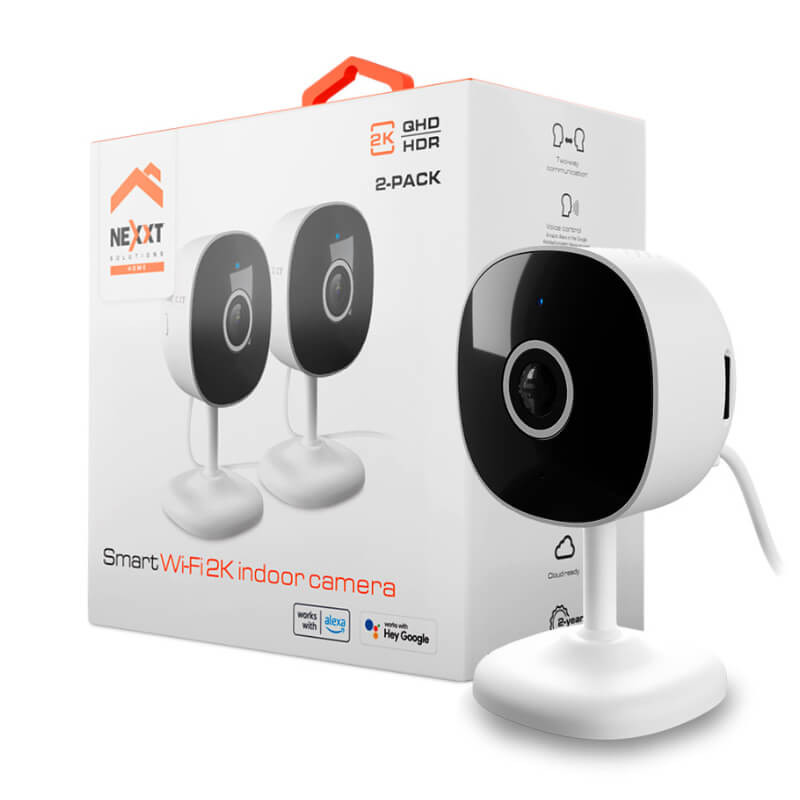 Cámara Inteligente Nexxt NHCI710 Diurna/Nocturna Wi-Fi 2-Pack
