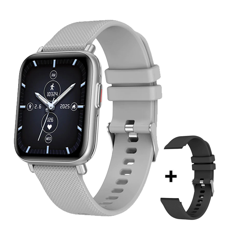 SmartWatch Argom SKEIWATCH S50 Gris Doble Cinta