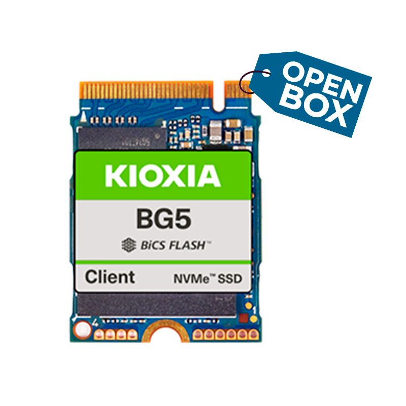 Unidad SSD M.2 2230 256GB Kioxia BG5 PCIe 3400 MB/s Open Box