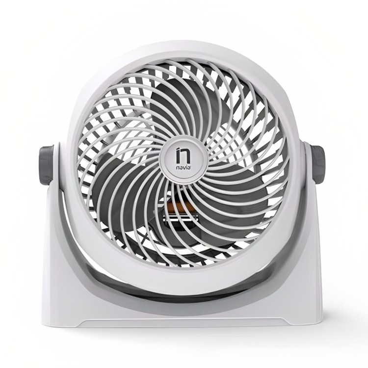 Ventilador Personal Navia 10" 3 Velocidades Gris Claro
