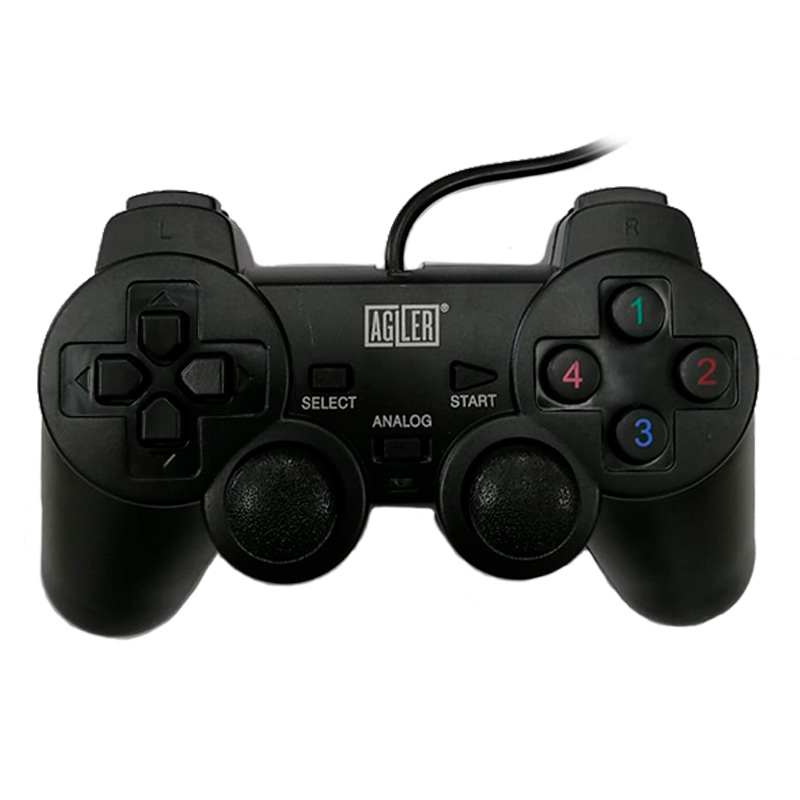 Control Alámbrico Agiler Gamepad AGI-4010 USB Negro
