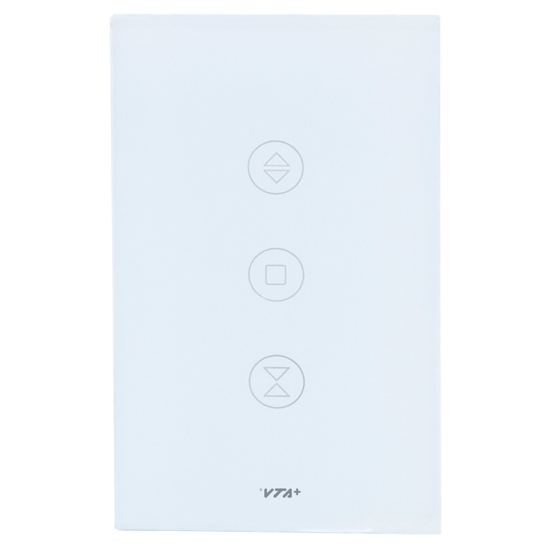 Interruptor Inteligente para Cortinas VTA Connect IOT Touch Smart Home Wi-Fi