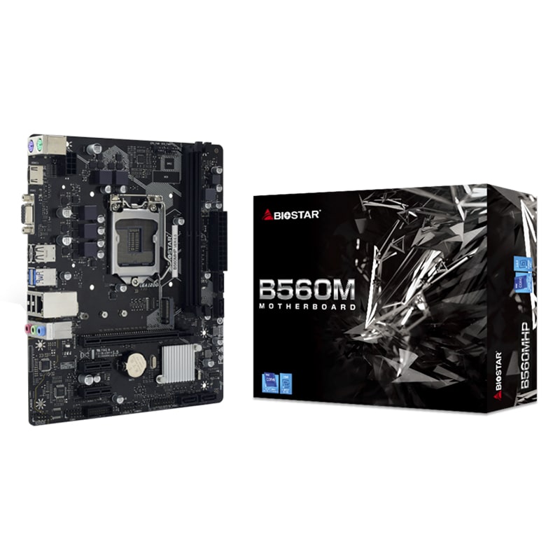 Motherboard Biostar B560MHP 2.0 Socket LGA1200 11th y 10th Gen 2xDDR4 Micro ATX
