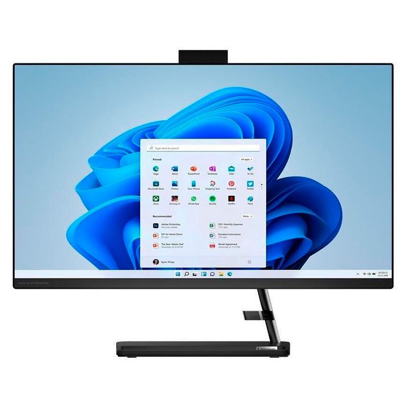 Computadora AIO Lenovo IdeaCentre 3 23.8" Intel i5-13420H 8GB Ram 256GB SSD Pantalla Táctil Negro W11 Home