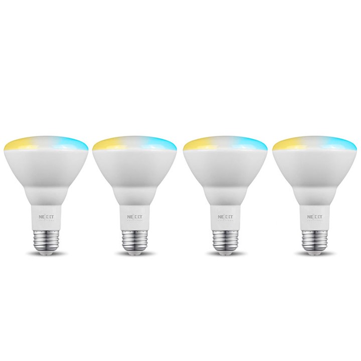 Bombilla LED Inteligente Nexxt BR30 Luz cálida Wi-Fi 110V 4pc