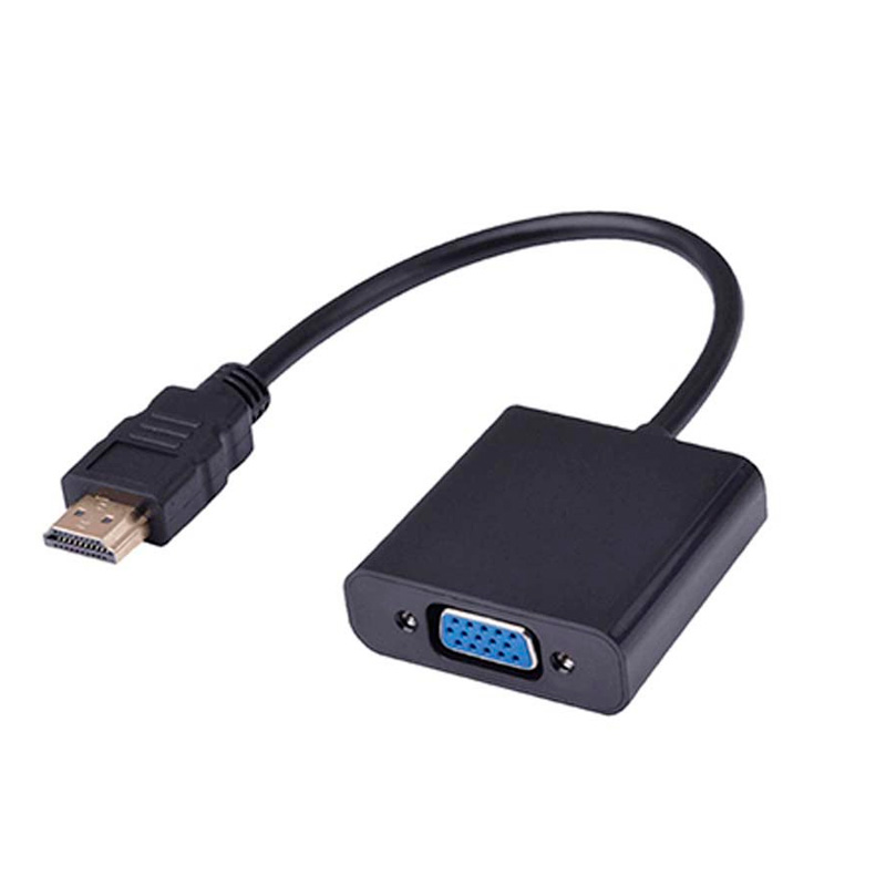 Adaptador HDMI a VGA Argom ARG-CB-0055 Macho-Hembra Negro