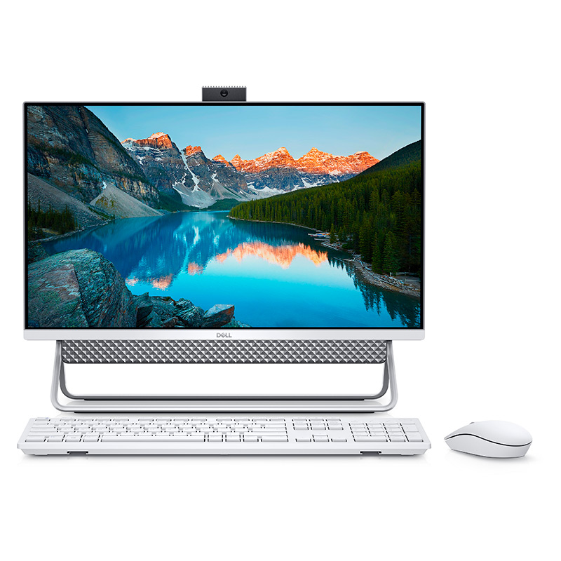 Computadora AIO Dell Inspiron 24 5400 24" i5-1135G7 12GB RAM 1TB HDD 256GB SSD Blanca W10 Home