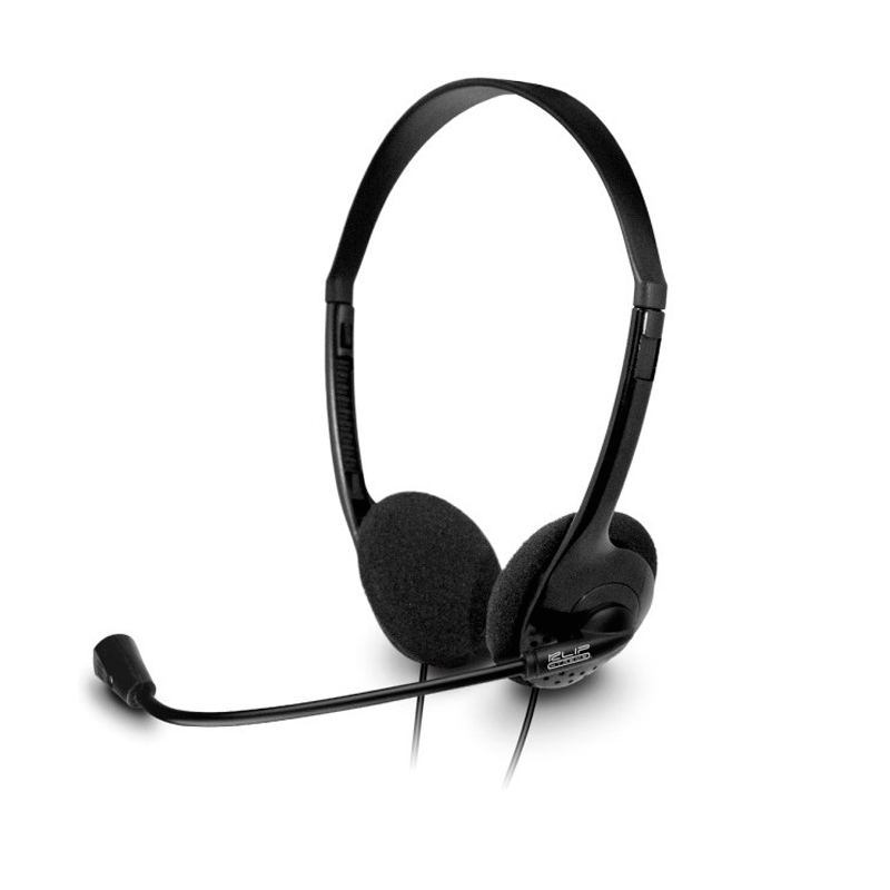 Audifonos Klip Xtreme USB tipo Headset KSH-290BK Micrófono Negro