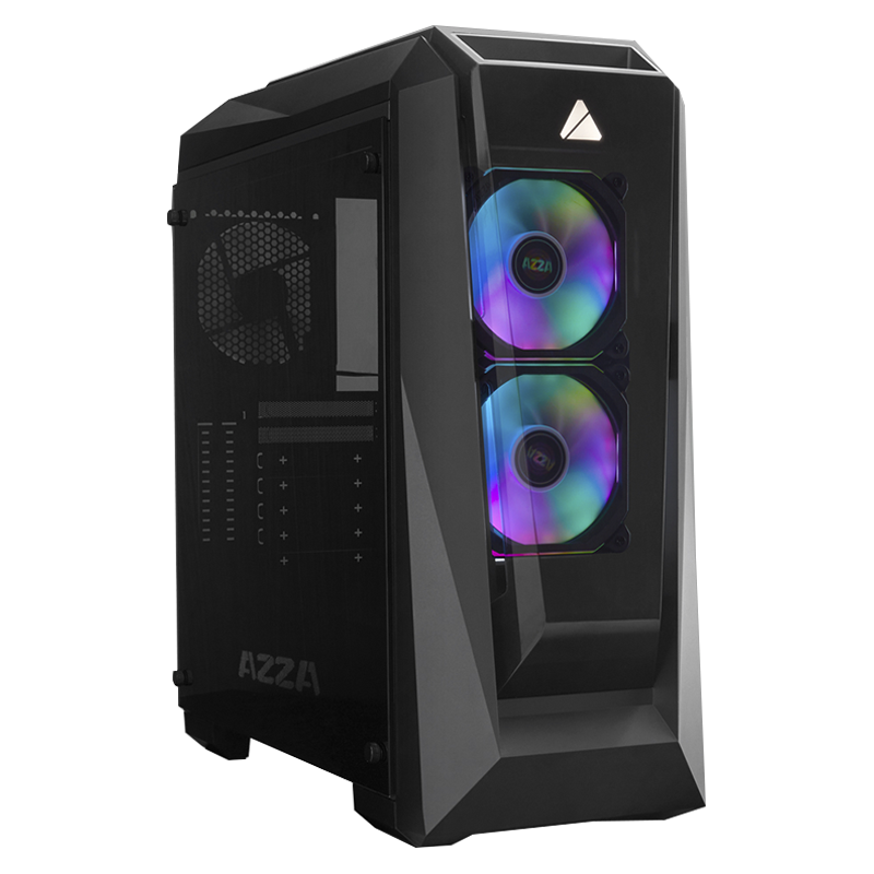 Case Gaming AZZA CHROMA 410 Media Torre Vidrio Templado ATX (Sin Fuente)