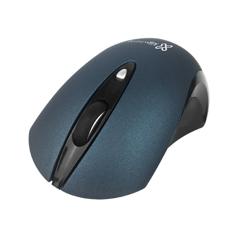 Mouse Inalámbrico Óptico Klip Xtreme GhosTouch 1600DPI Azul