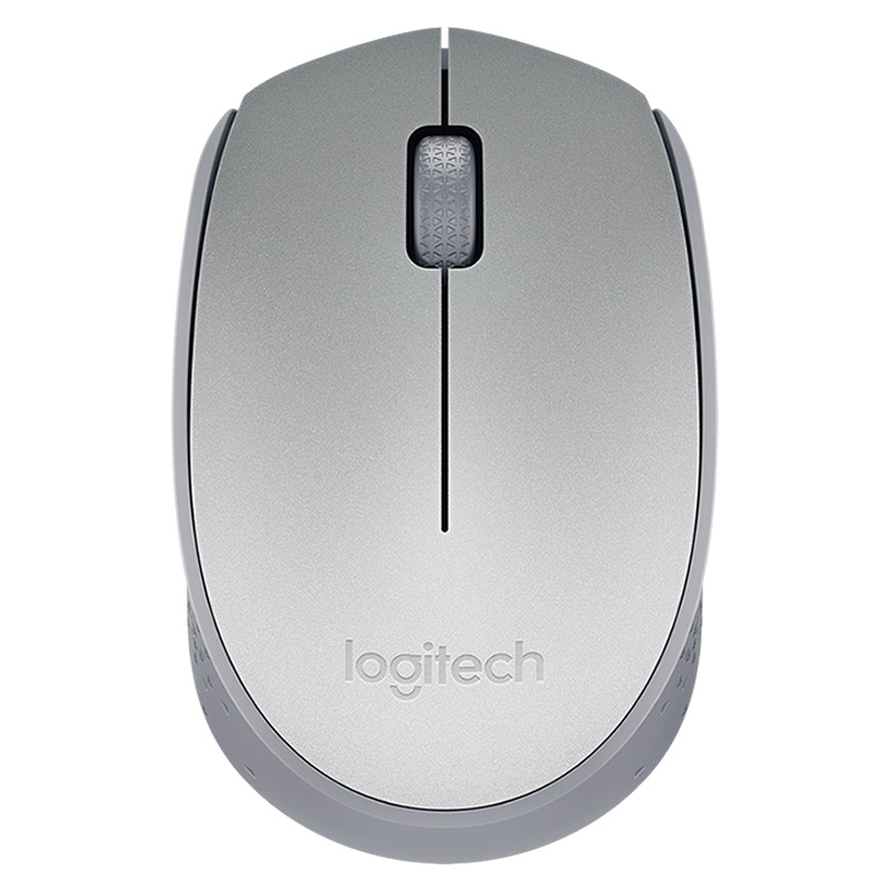 Mouse Inalámbrico Logitech M170 Óptico 1000DPI Plateado