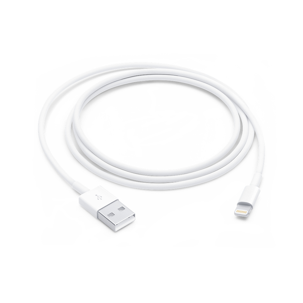 Cable Lightning a USB Apple 1 Metro Blanco