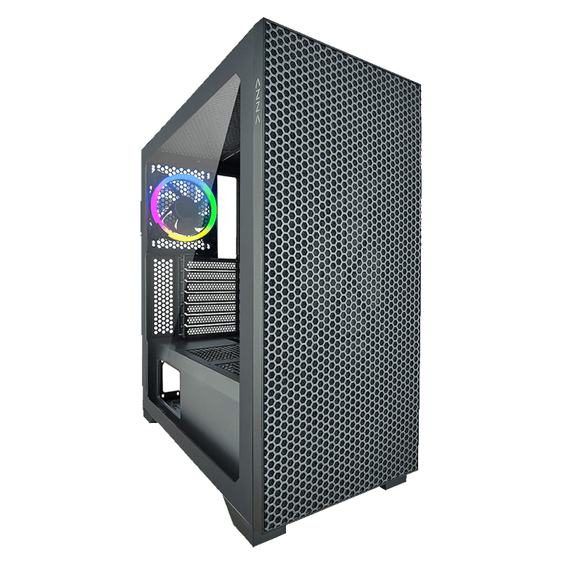 Case Gaming AZZA HIVE 450 Media Torre Vidrio Templado ATX (Sin Fuente)