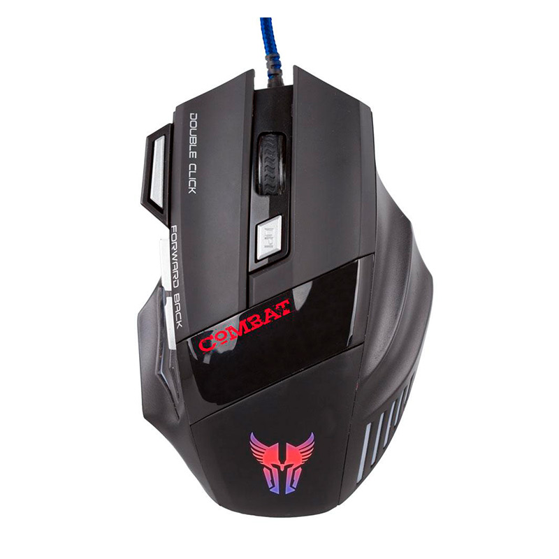 Mouse Alámbrico Gaming Argom Combat MS42 Óptico 3200DPI Negro