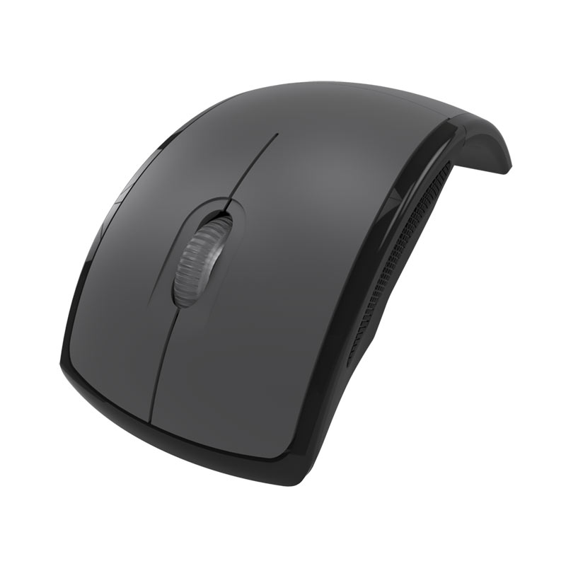Mouse Inalámbrico Klip Xtreme Lightflex Óptico 1000DPI Gris