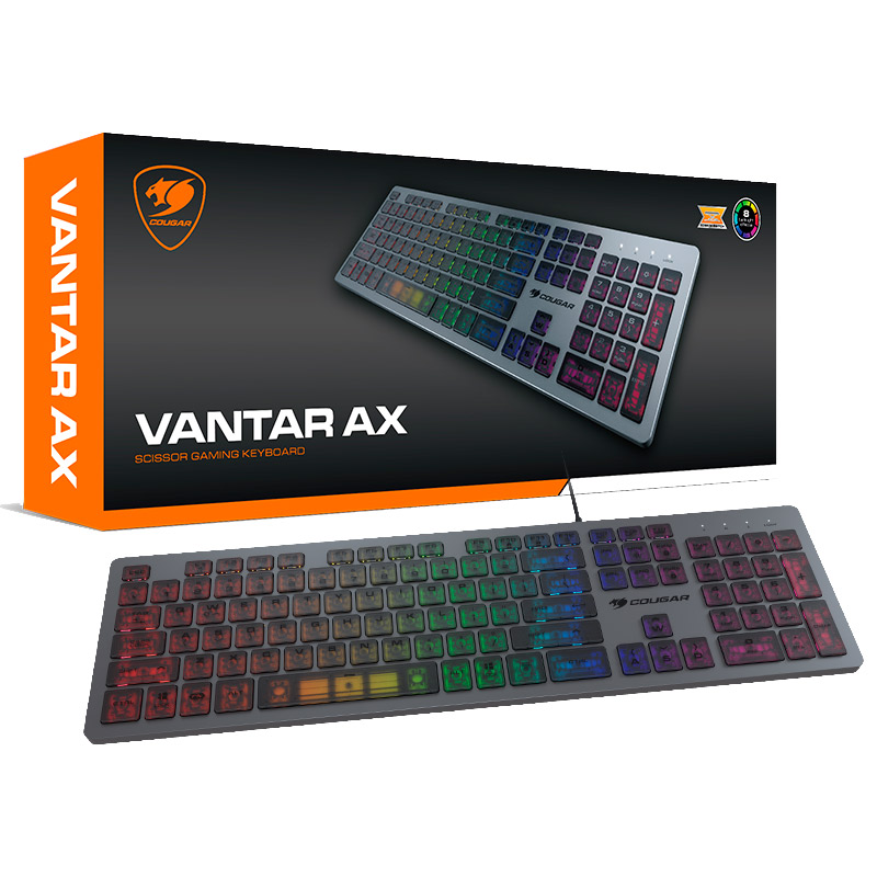 Teclado Hibrido Gaming Cougar VANTAR AX