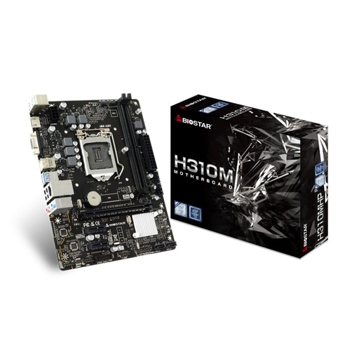 [H310MHP] Motherboard Biostar H310MHP Socket LGA 1151 9th y 8th Gen 2xDDR4 VGA HDMI Micro-ATX