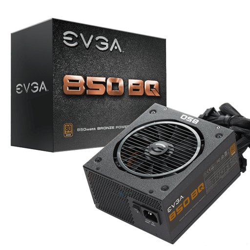 [110-BQ-0850-V1] Fuente de Poder 850W EVGA 850 BQ 80 PLUS Bronze Semi Modular