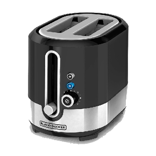 [TR2200SBD] Tostador BLACK+DECKER 2 Rebanadas Negro/Plata