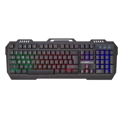 [ARG-KB-2056BK] Teclado Gaming Alámbrico Argom Combat KB56 Negro Español