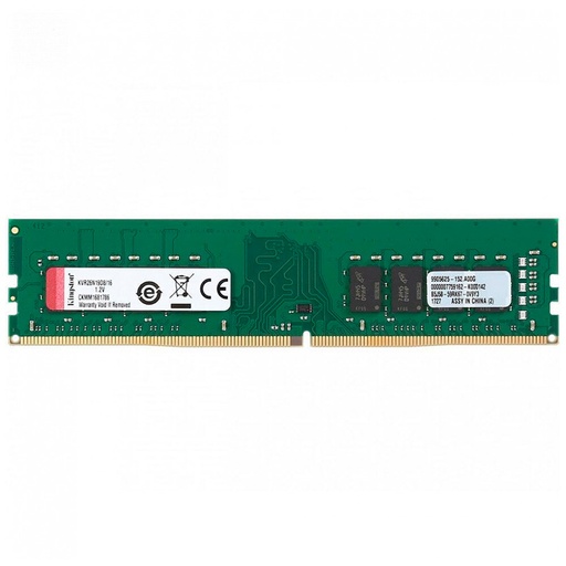 [KVR26N19S8/16] Memoria DDR4 DIMM 16GB Kingston 2666MHz CL19