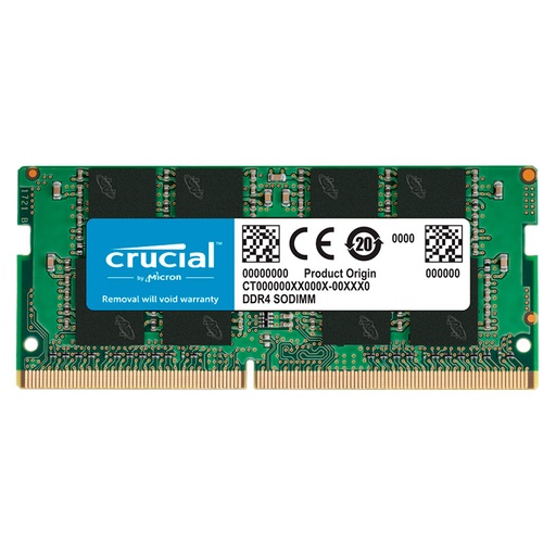 [CB16GS2666] Memoria DDR4 SODIMM 16GB Crucial Basics 2666MHz