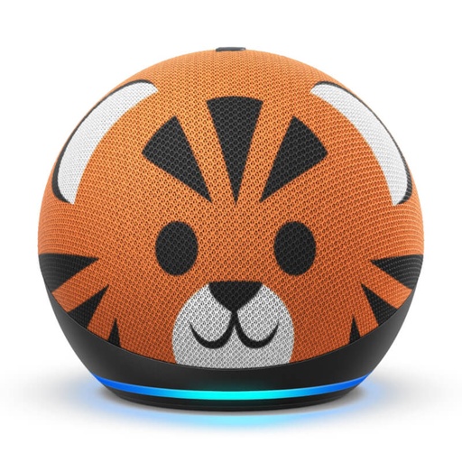 [840080552217] Bocina Inteligente Amazon Echo Dot (4th Gen) Tigre con Alexa con Control Parental