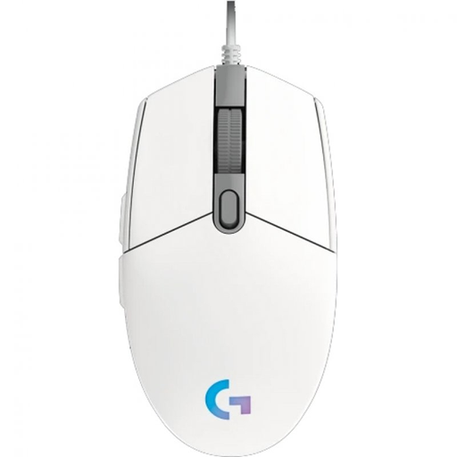 [910-005791] Mouse Óptico Gaming Logitech G203 LIGHTSYNC Blanco 8000DPI 6 Botones