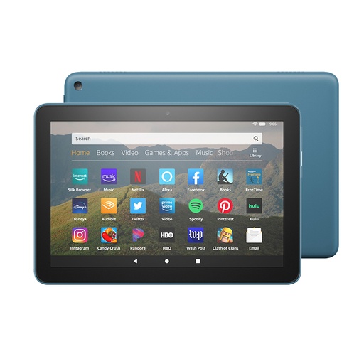 [840080549552] Tablet Amazon Fire HD 8 2020 8" 2GB RAM 64GB Interna 10ma Gen Azul Wi-Fi BT