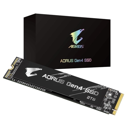 [GP-AG42TB] Unidad SSD M.2 2280 2TB Gigabyte Aorus Gen4 PCIe 4.0 NVMe 5000MBs