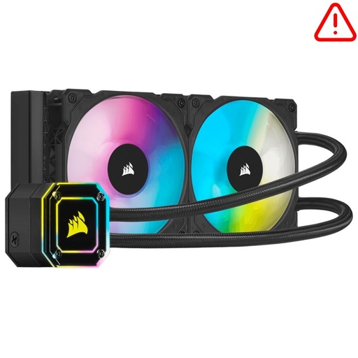[CW-9060047-WW] Enfriador Líquido 280mm Corsair iCue H115i Elite Capellix RGB (Venta con Procesador de 12va)