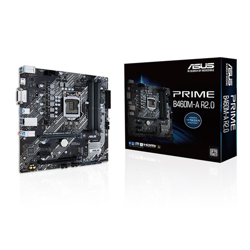 [PRIME B460M-A R2.0] Motherboard ASUS PRIME B460M-A R2.0 Socket LGA1200 11th & 10th Gen 4xDDR4 Micro-ATX