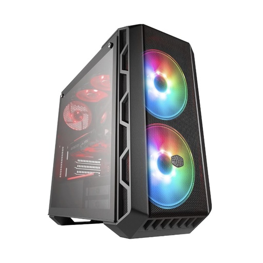 [MCM-H500-IGNN-S02] Case Gaming Cooler Master H500 ARGB Media Torre Vidrio Templado E-ATX Negro (Sin fuente)