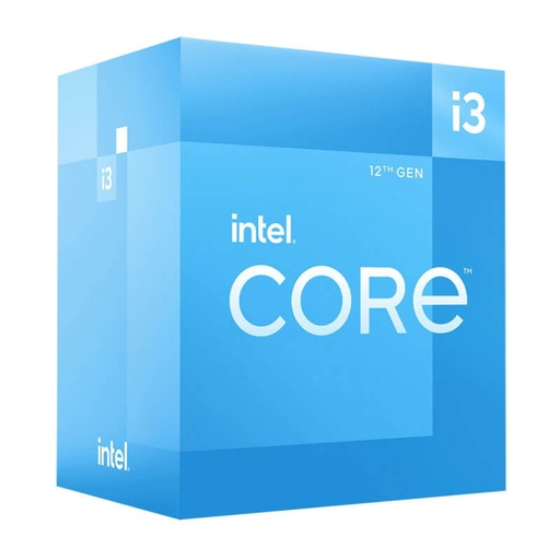[BX8071512100F] Procesador Intel Core i3-12100F 3.3Ghz 12th Gen